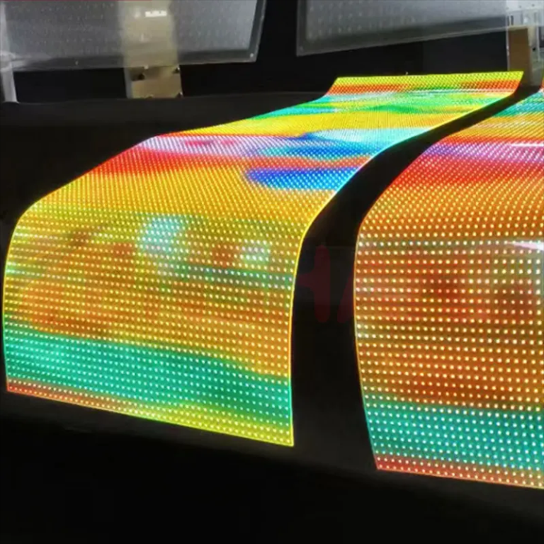 Flexible Transparent Screen